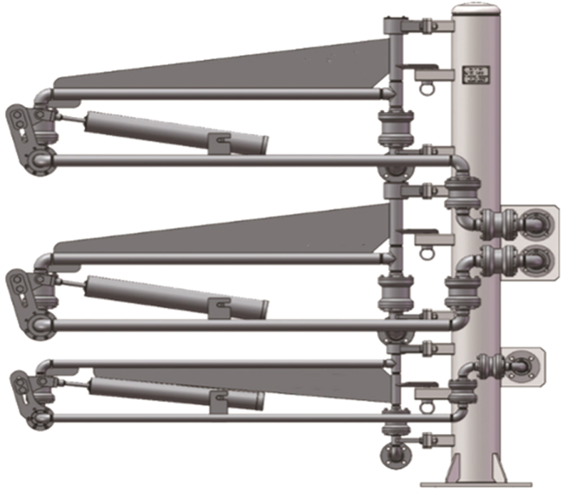 液化天然气（LNG）卸车增压臂